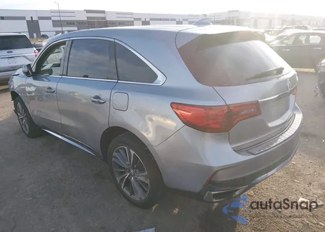 2017 Acura Mdx Technology Package z USA, uszkodzony, nr VIN 5J8YD3H53HL000482